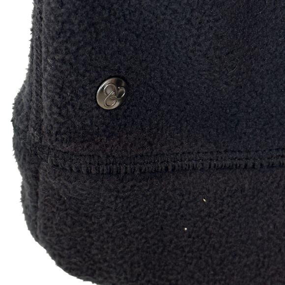 Zella Fleece Hoodie Black with Thumbholes Women XS NWT After Workout - Picture 7 of 12